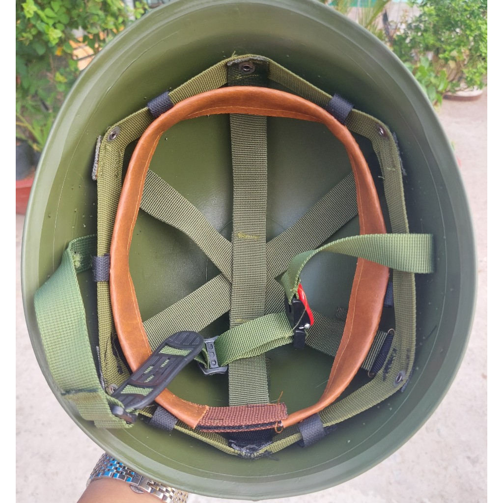 Nón bảo hiểm kiểu mẫu lính xưa, giá rẻ nam tính phong trần