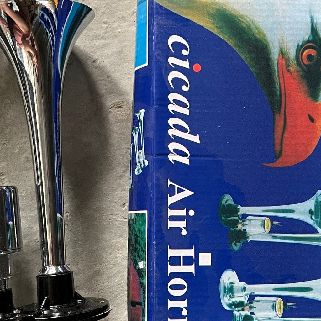 Còi hơi 2 loa 3 loa 12v 24v