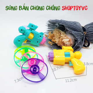 Đồ Chơi Súng Bắn Chong Chóng Phát Sáng
