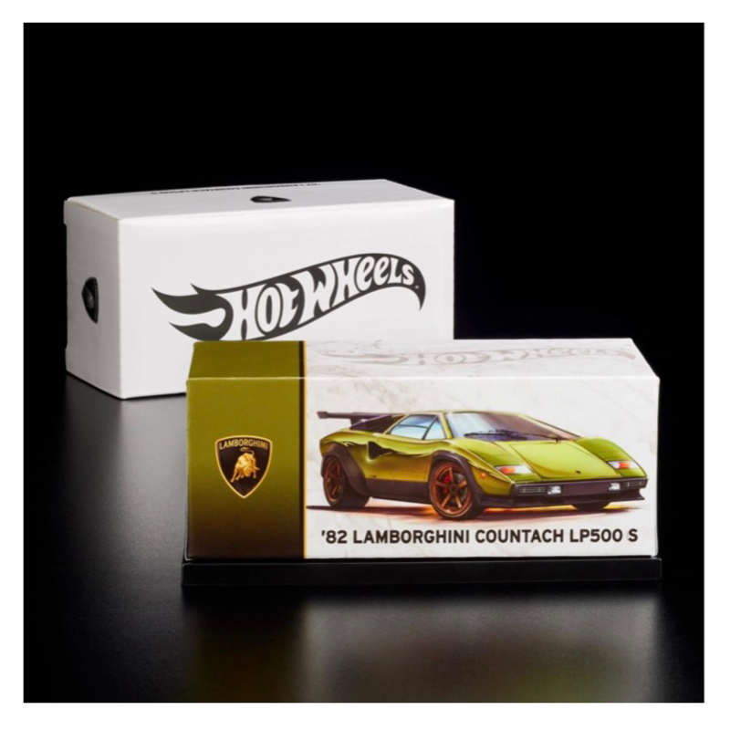 Xe mô hình Hot Wheels RLC Lamborghini Countach tỉ lệ 1/64