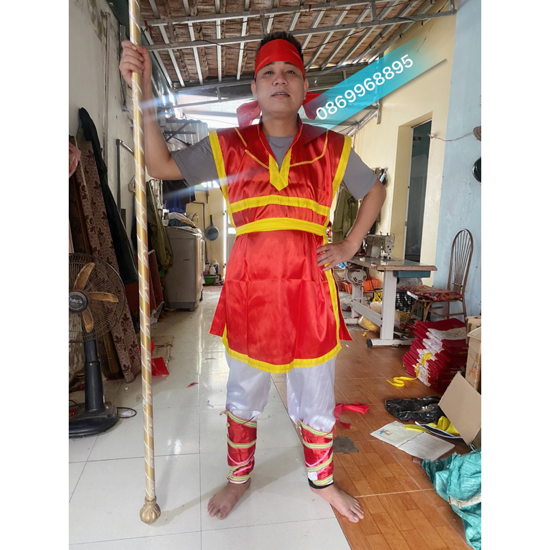 Bộ quần áo khiêng kiệu đủ bộ