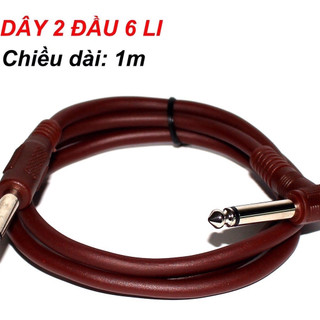 Dây 2 đầu 6 ly chiều dài 1m loại tốt
