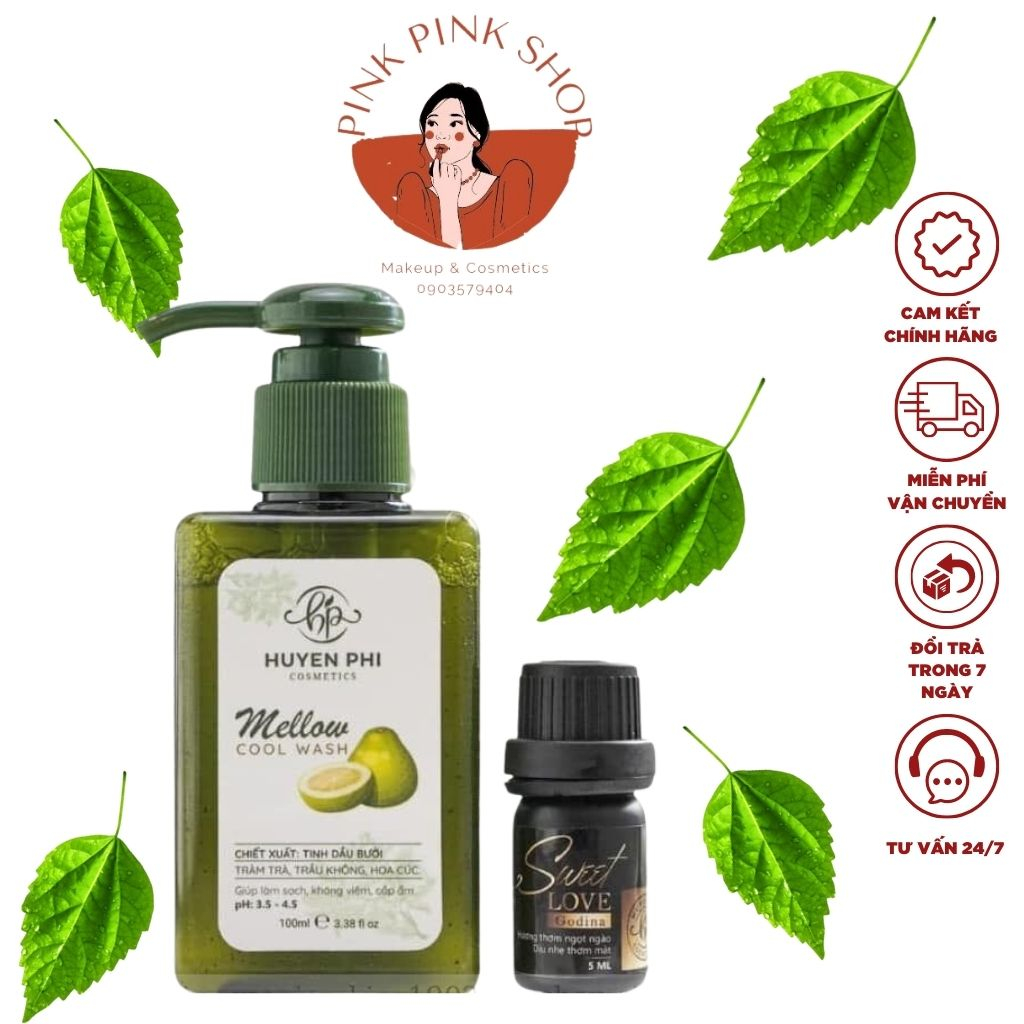 Dung Dịch Vệ Sinh Phụ Nữ MELLOW Cool Wash Huyền Phi 100ml