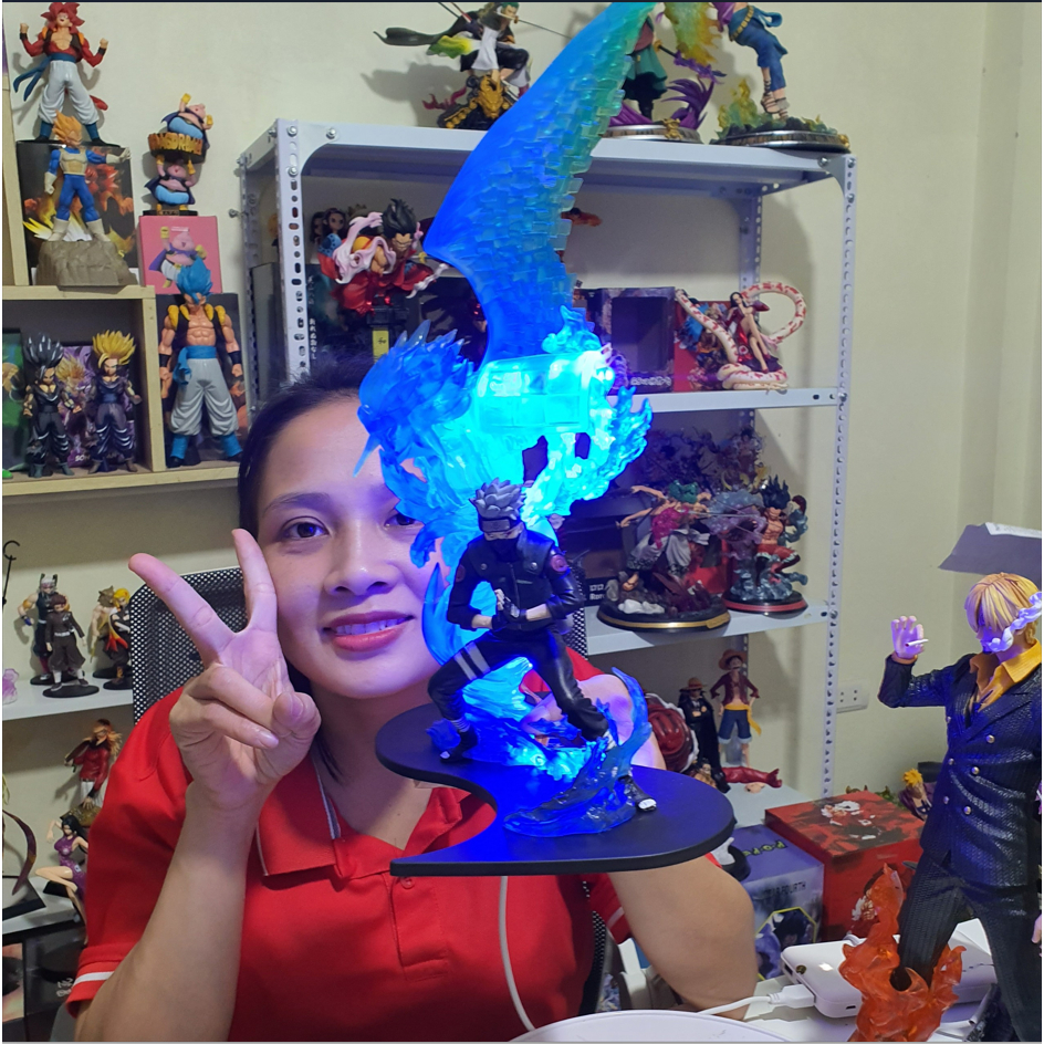 Mô hình Kakashi Sunanoo Có bản Led siêu đẹp, có hộp màu, cao 29 cm - Mô hình Naruto