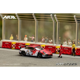  MÔ HÌNH 1:64 HKM - Porsche 911 GT2 RS Dragon Art Livery 