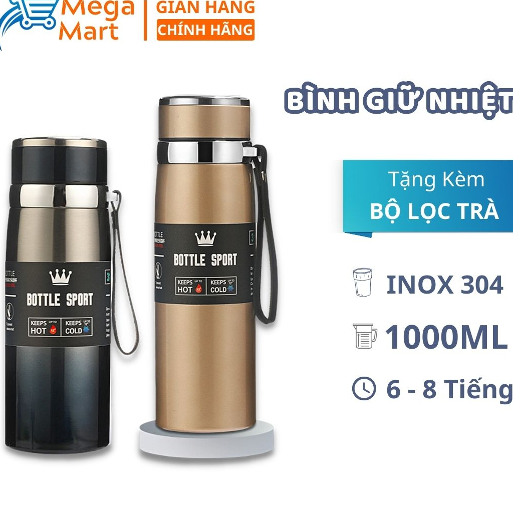 Bình Giữ Nhiệt Bottle Sport 100ml, Giữ Nhiệt 6 - 8 Tiếng, Thiết Kế 2 Lớp, Bình Giữ Nhiệt Nóng - Lạnh