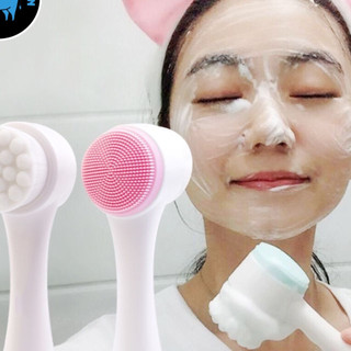 Dụng cụ cọ rửa mặt ,massage mặt mềm mại 2 đầu tiện dụng