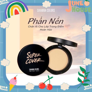 Phấn Nền Kiềm Dầu Sivanna Super Cover