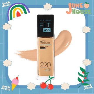 Kem Nền Fit Me Maybelline Matte Poreless Foundation SPF 22 30ml