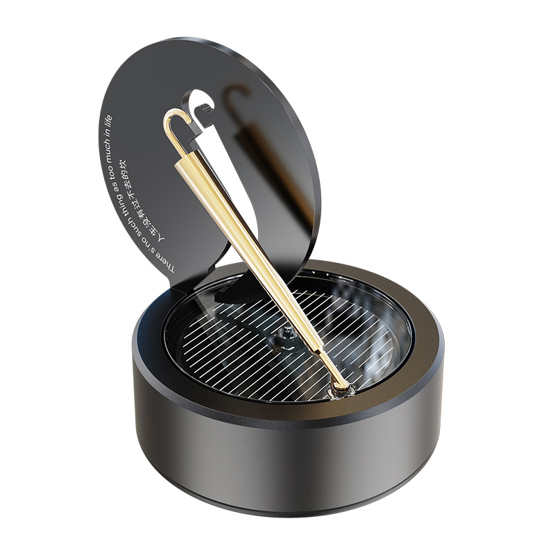 Máy Khuếch Tán Tinh Dầu Ô Tô  - Sáp Thơm Ô Tô Vòng Xoay Năng Lượng Mặt Trời Decor Ô Tô