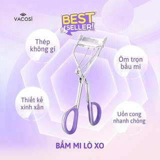 Bấm Mi Vacosi Cán Tím Classic Lash Curler