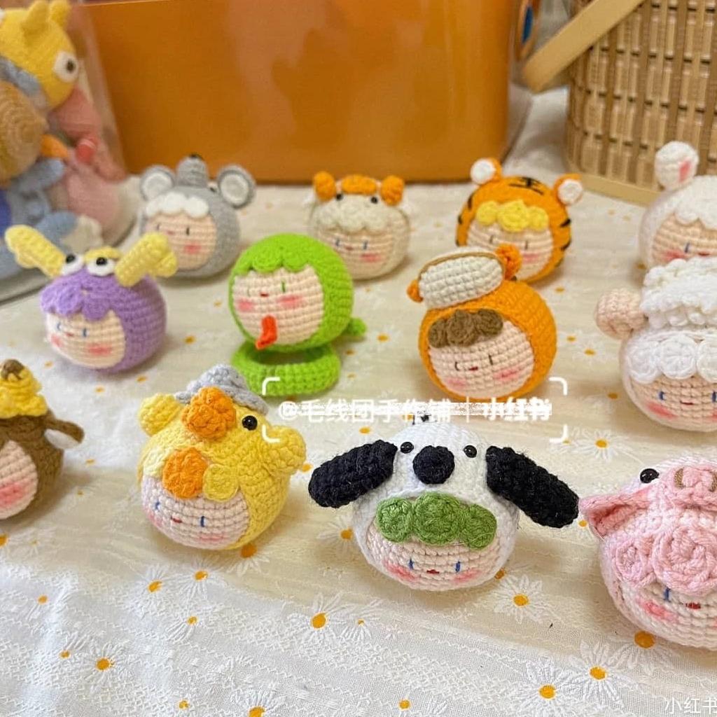 Móc Khóa Len 12 Con Giáp