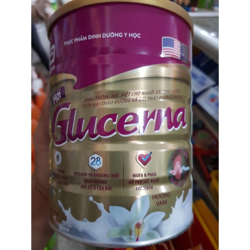 Sữa bột Glucerna Hương Vani 850g