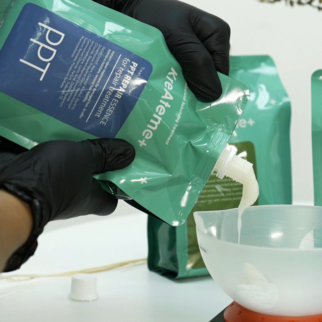 KEM DƯỠNG TÓC 𝗣𝗣𝗧 KREATEME 𝗥𝗘𝗣𝗔𝗜𝗥 𝗘𝗦𝗦𝗘𝗡𝗖𝗘 960ML