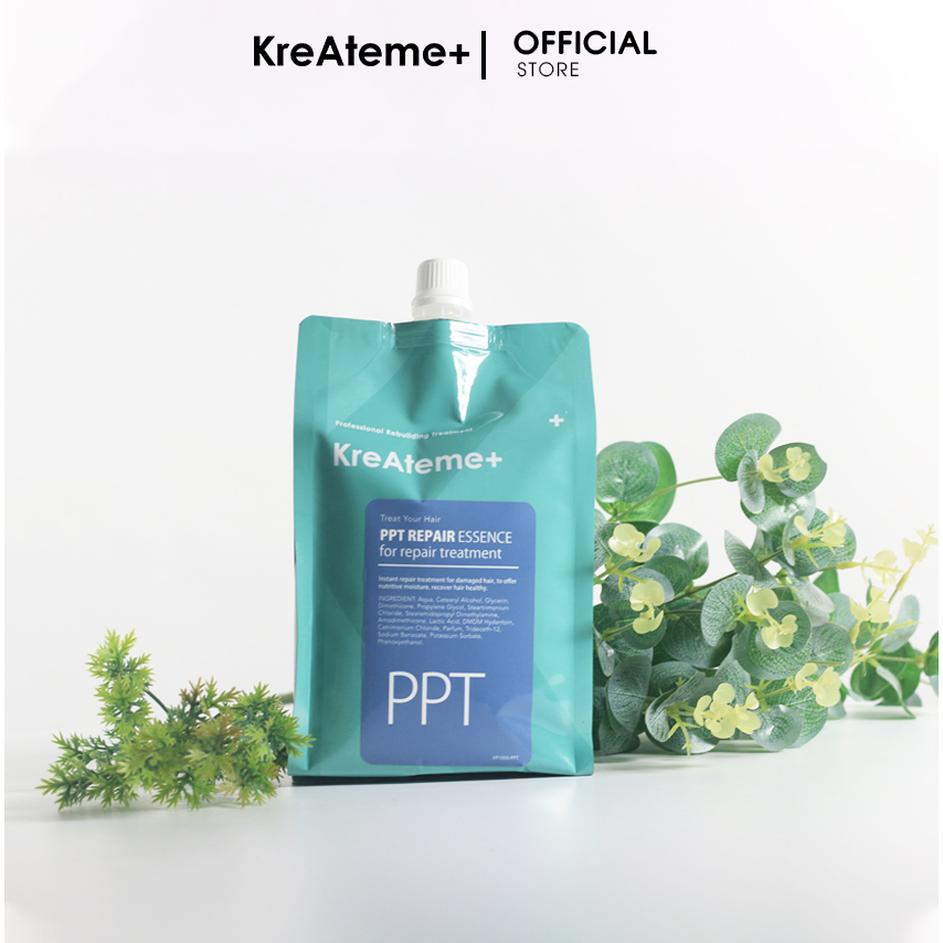 KEM DƯỠNG TÓC 𝗣𝗣𝗧 KREATEME 𝗥𝗘𝗣𝗔𝗜𝗥 𝗘𝗦𝗦𝗘𝗡𝗖𝗘 960ML