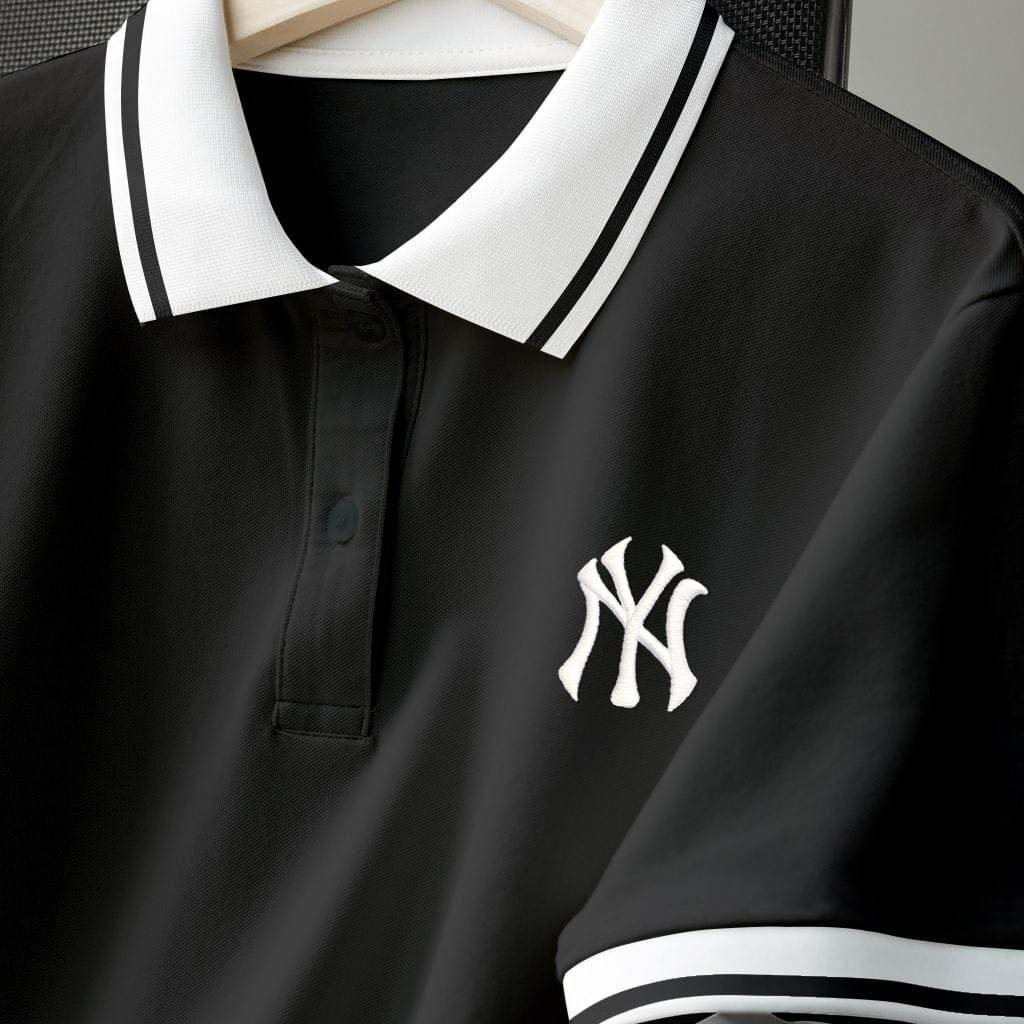 Áo POLO NY BÓNG CHÀY cộc tay co giãn mát mịn cảm giác dễ chịu phong cách trẻ trung năng động