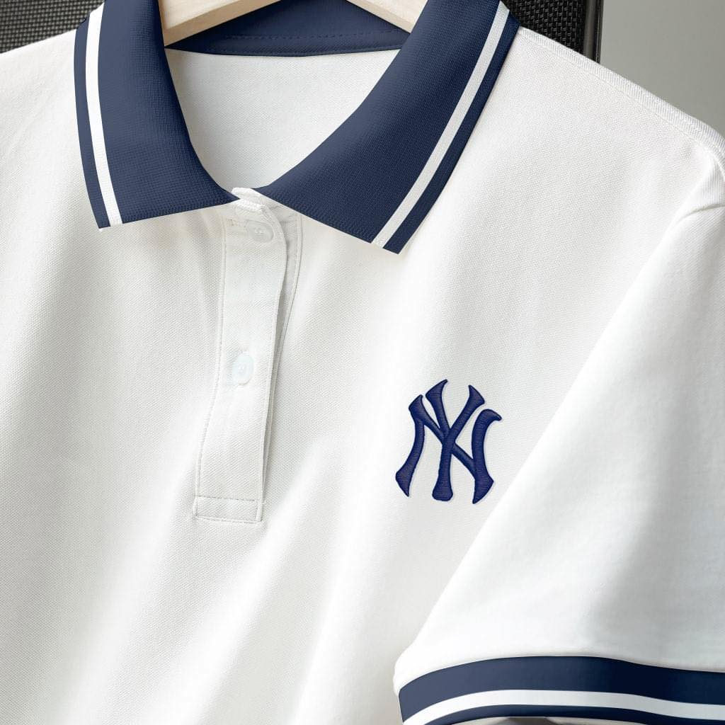 Áo POLO NY BÓNG CHÀY cộc tay co giãn mát mịn cảm giác dễ chịu phong cách trẻ trung năng động