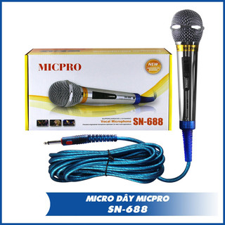 MICRO CÓ DÂY MICPRO SN-688 - CHÍNH HÃNG