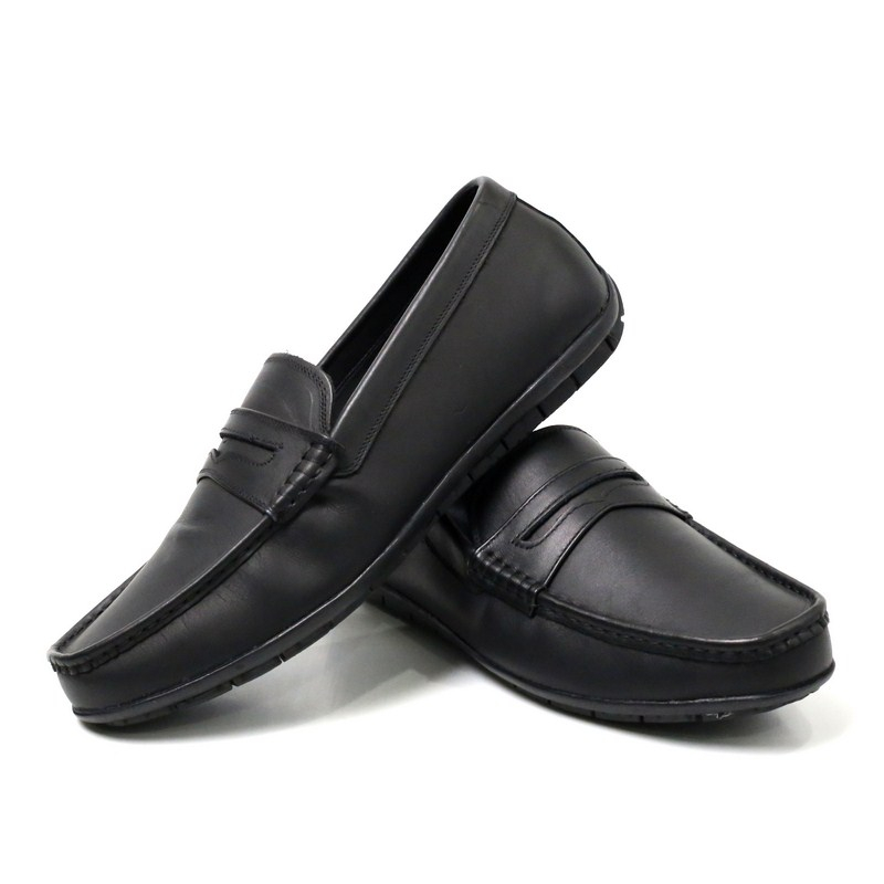 Giày lười sang trọng Loafer da bò SL1147 đế chống trượt StarLord giày da nam cao cấp có may đế