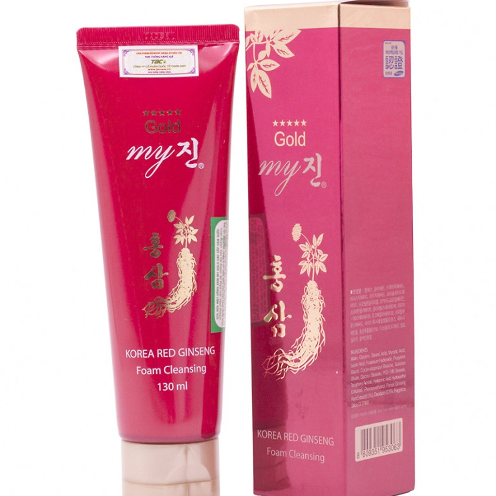 Kem Tẩy Da Chết Xóa Nám, Trắng Da Sâm Đỏ Hàn Quốc Dabo Korea Red Ginseng Peeling Gel My Gold 130ml/Hộp