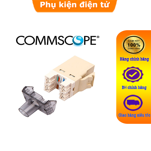 Nhân ổ cắm mạng cat6 Commscope AMP