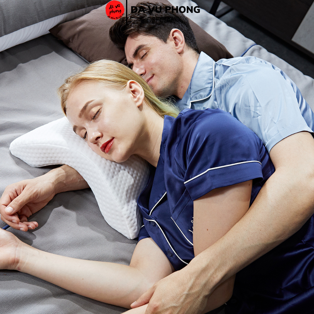 Gối Kê Tay,Gối Ngủ Đôi Tình Yêu Cho Cặp Đôi Chống Tê Mỏi Tay Đá Vũ Phong