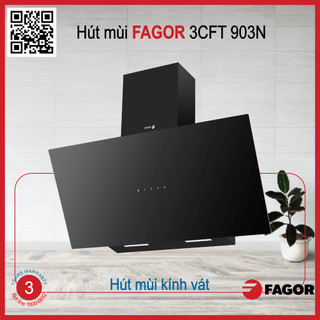 Hút mùi FAGOR 3CFT 903N thiết kế sang trọng phù hợp với mọi căn bếp hiện đại