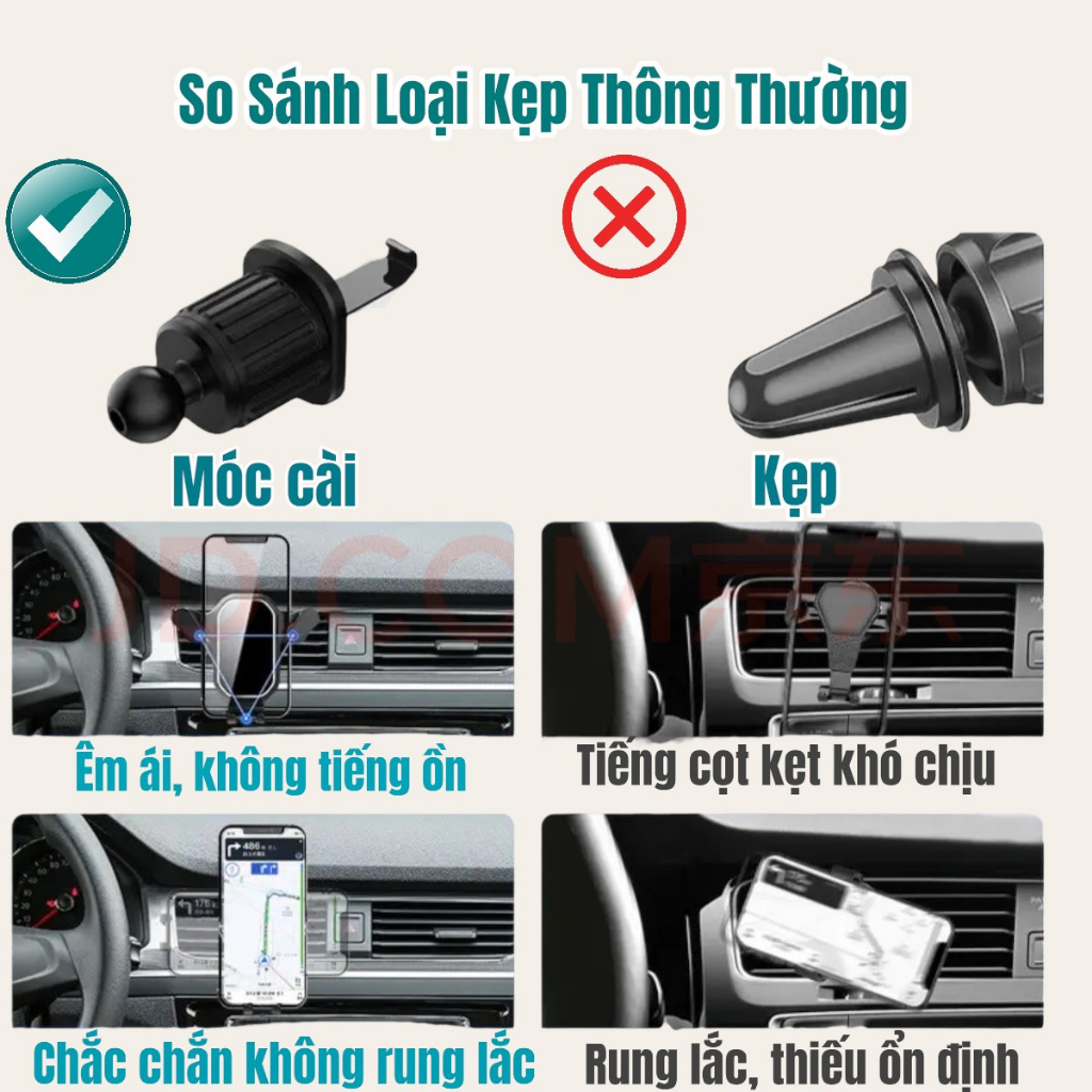 Giá đỡ cài cửa gió điều hòa thoáng khí by DV AUTO | BigBuy360 - bigbuy360.vn