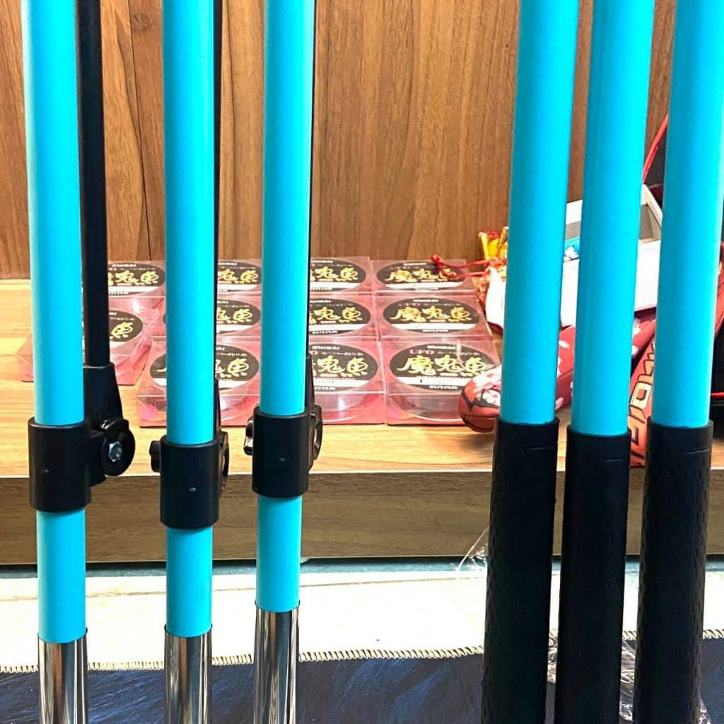 Gác Cần - Cán Vợt Câu Đài Cacbon Super Rod Nhã Lam 2m1-2m7