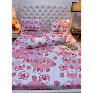 Bộ 4 món drap/ga áo gối THUN LỤA THÁI SIÊU LẠNH LATICO