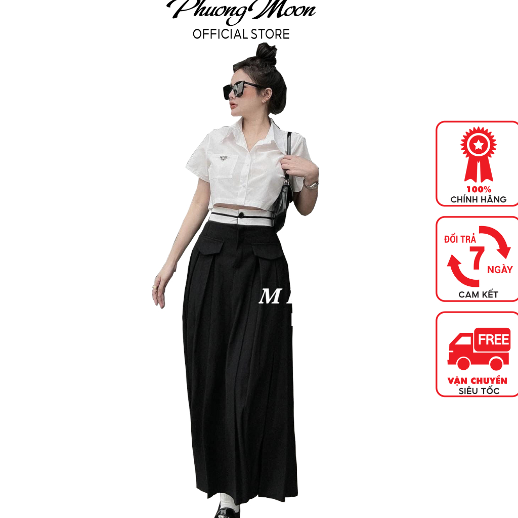 Sét váy nữ PHUONGMOON, kiểu dáng xì teen