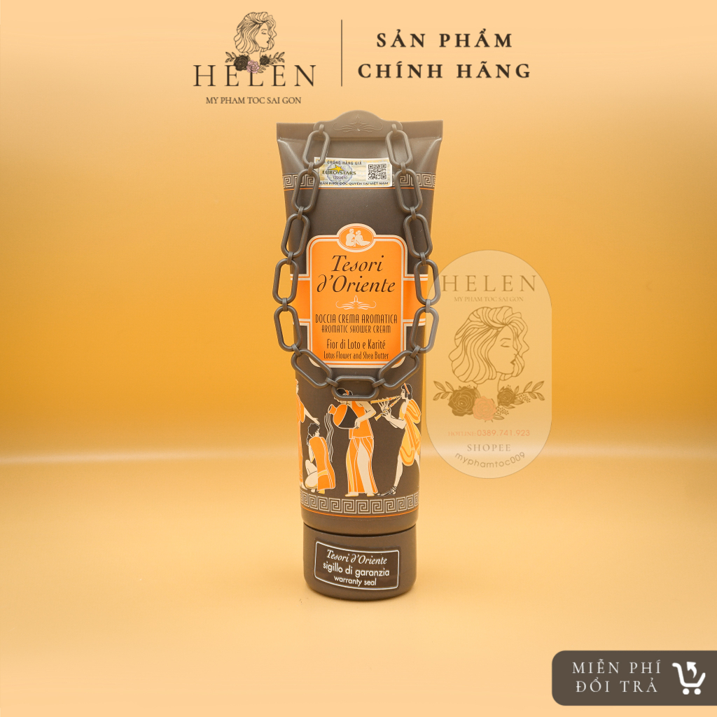 Sữa tắm Tesori D Oriente nâu hoa Sen 250ml - 500ml