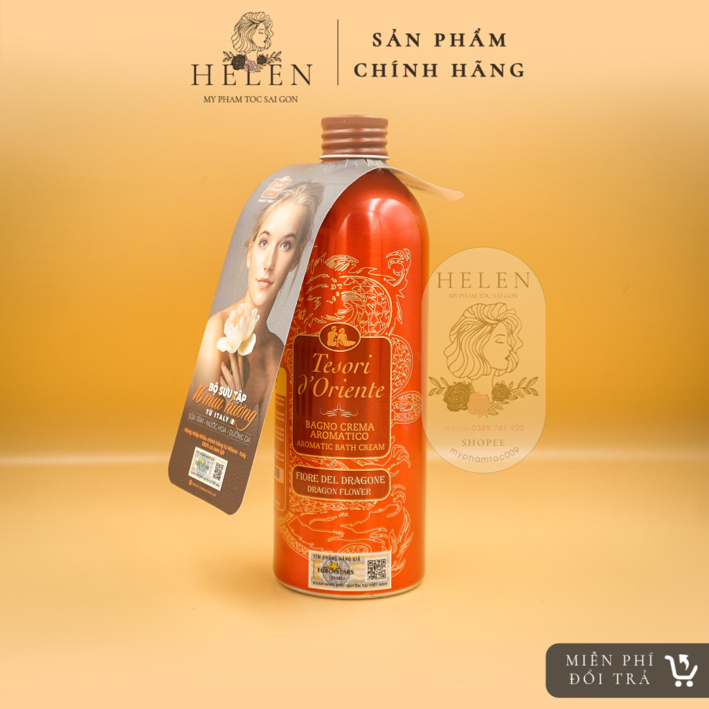 Sữa tắm Tesori D Oriente đỏ thanh long 250ml - 500ml