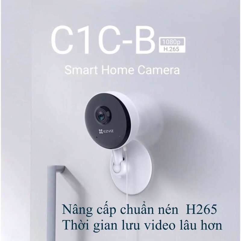 Camera wifi Ezviz C1C-B Đàm thoại 2 chiều, độ phân giải full HD 2.0MP - HKT STORE