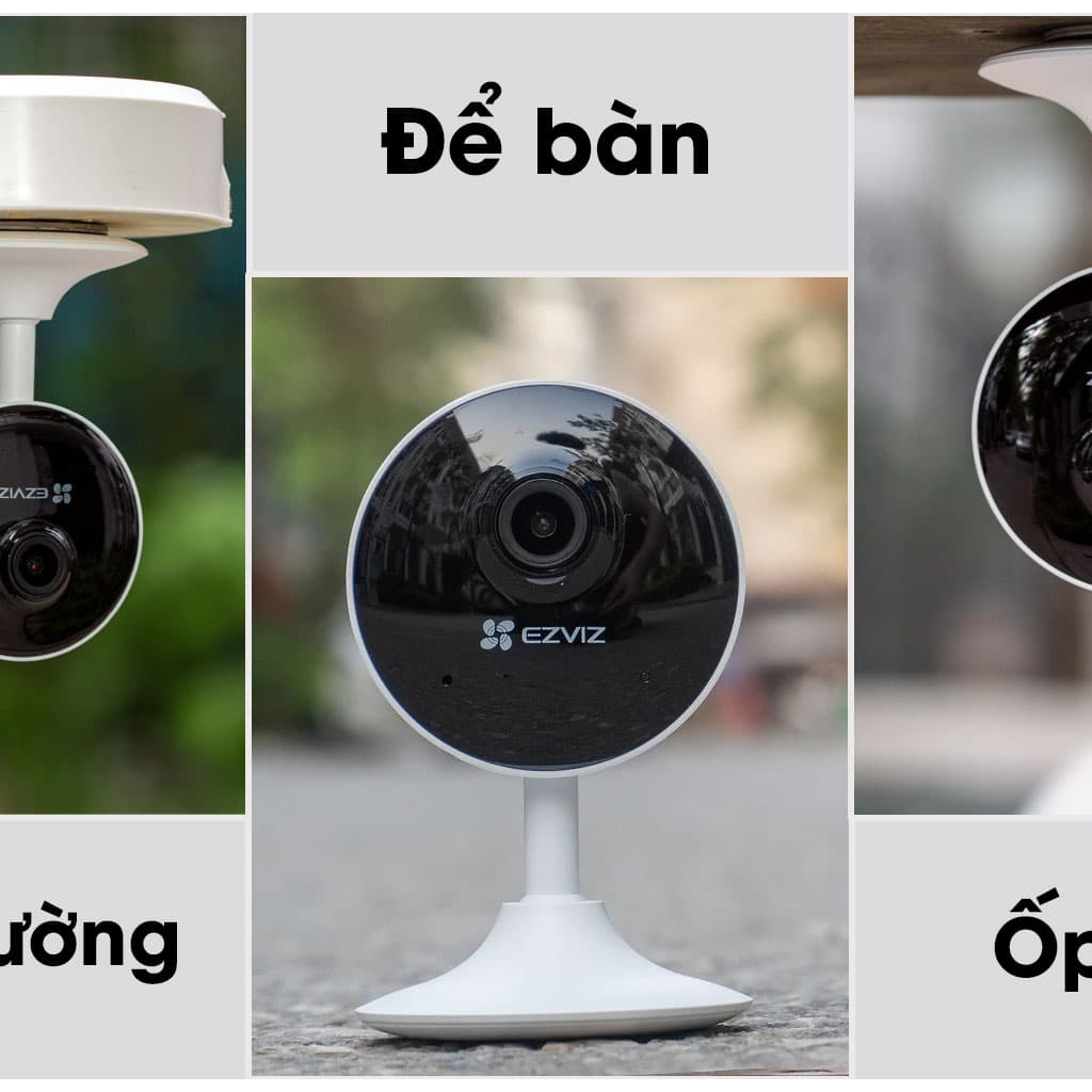 Camera wifi Ezviz C1C-B Đàm thoại 2 chiều, độ phân giải full HD 2.0MP - HKT STORE