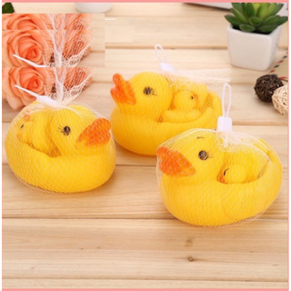 Đồ chơi Đàn vịt vàng thả chậu tắm, bồn tắm cho bé chơi