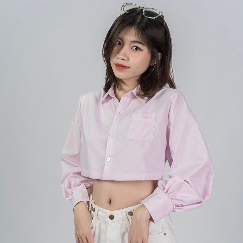 Sơ mi croptop Aurora [Mây Croptop