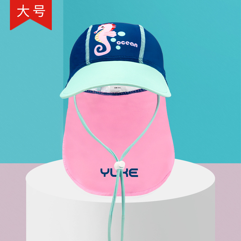 Mũ chống nắng, đi biển che gáy và tai cho bé