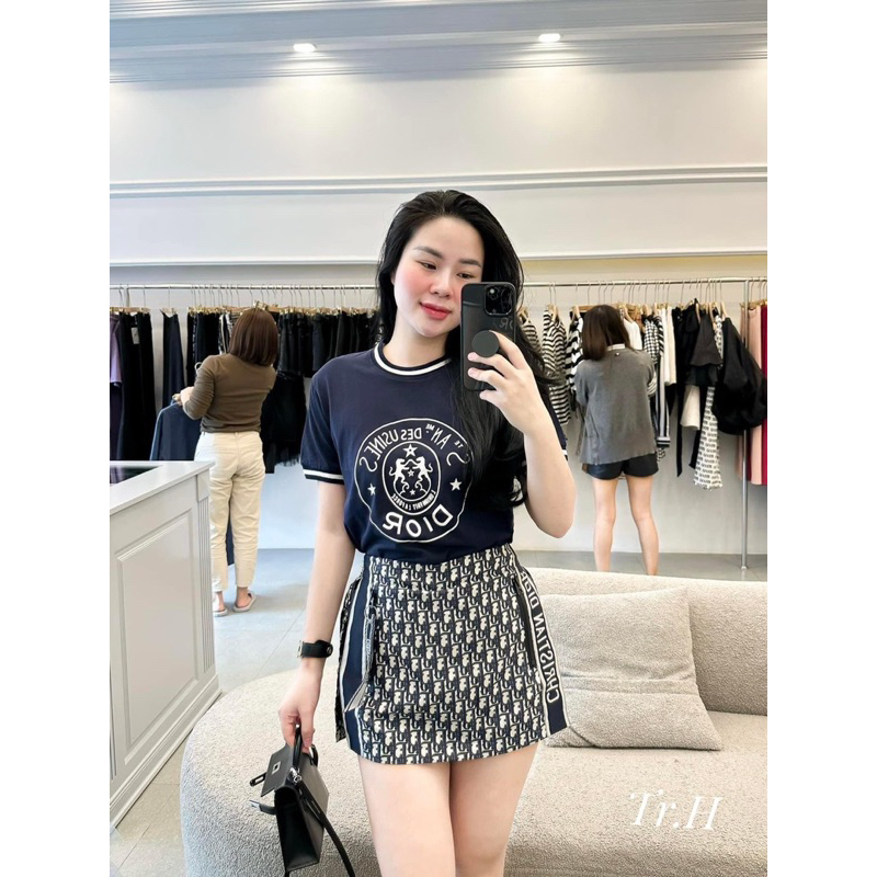 Set Áo đì o mix chân váy