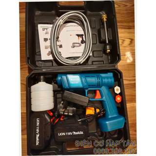 MÁY VỆ SINH MÁY LẠNH , RỬA SÂN , PHUN THUỐC MÁY RỬA XE CẦM TAY MAKITA 118V - MÁY RỬA XE GIA ĐÌNH - MÁY XỊT TƯỚI HOA , MÁ