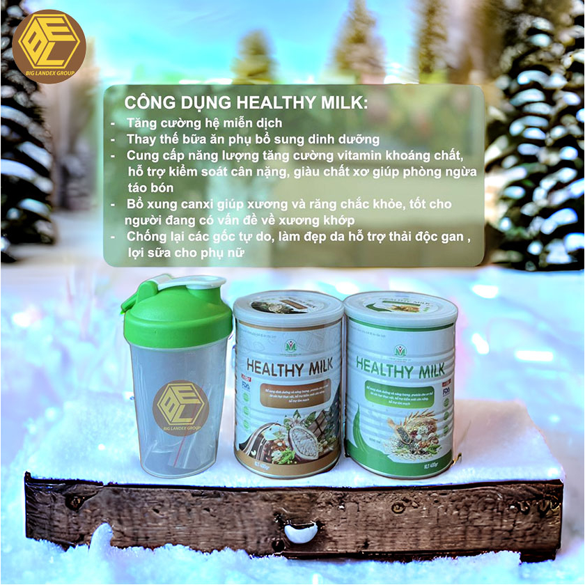 Sữa hạt dinh dưỡng Healthy Milk - Đánh thức sức sống cho mọi đối tượng