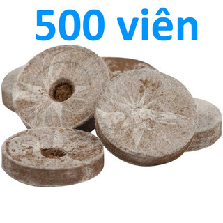 (500 viên) Viên Nén Ươm Hạt, viên nén sơ dừa ươm hạt