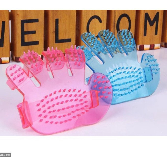 Đồ dùng tắm cho thú cưng. Găng tay tắm cho thú cưng. Bàn chải cho thú cưng. Bàn chải massage cho thú cưng