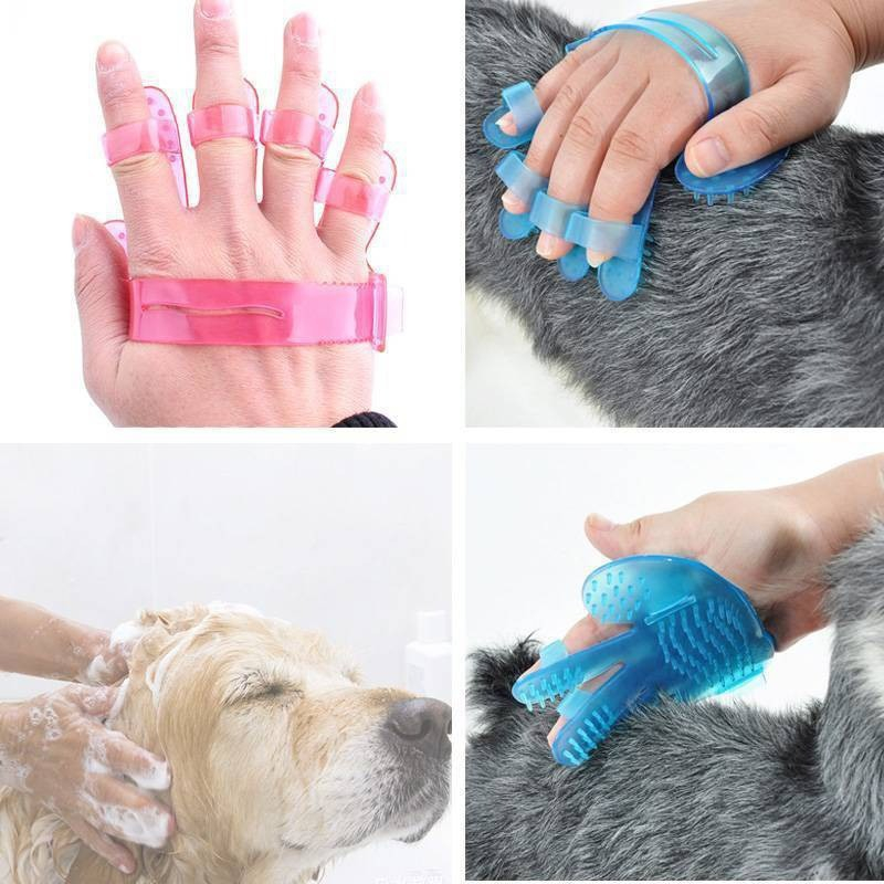 Đồ dùng tắm cho thú cưng. Găng tay tắm cho thú cưng. Bàn chải cho thú cưng. Bàn chải massage cho thú cưng
