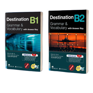 Sách - trọn bộ destination b1 + b2 - grammar & vocabulary with answer key - mc