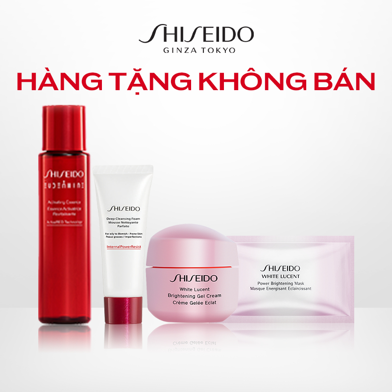 [Quà tặng không bán] Bộ quà tặng Shiseido (tặng kèm WTL Day Emul) (MAY'23)