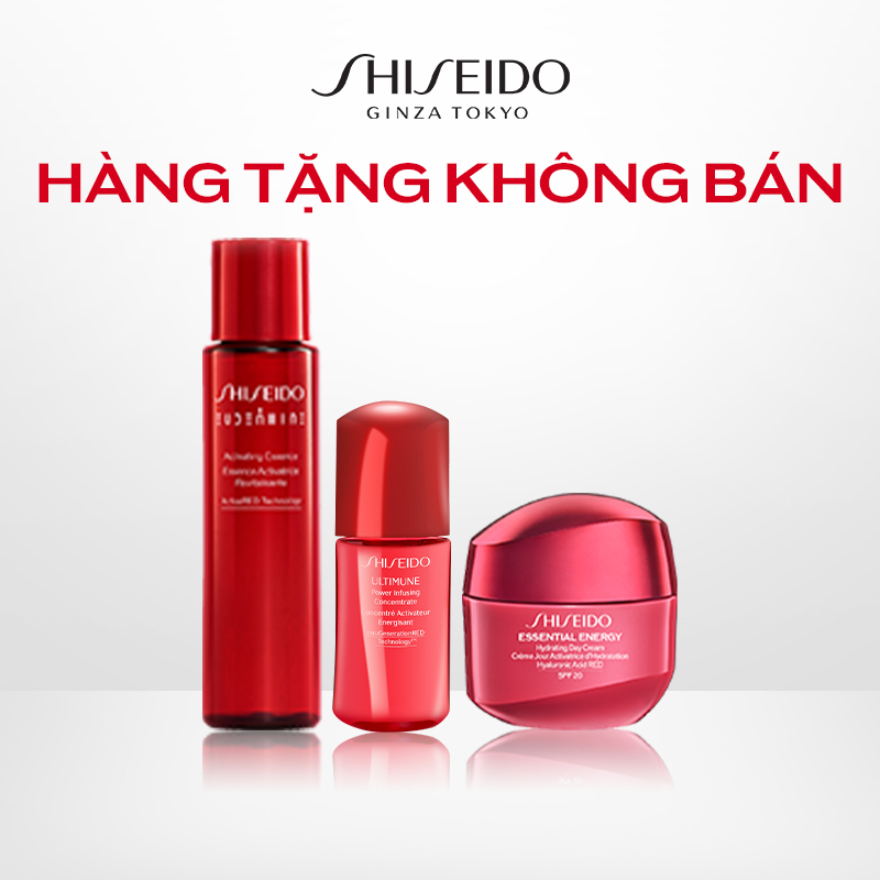 [Quà tặng không bán] Bộ quà tặng Shiseido (tặng kèm EE Cream / Day) (MAY'23)