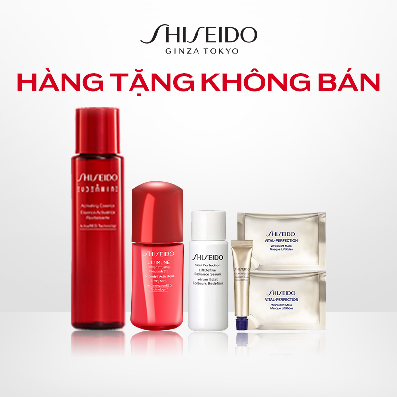 [Quà tặng không bán] Bộ quà tặng Shiseido (tặng kèm VPN Cream / Enr) (MAY'23)