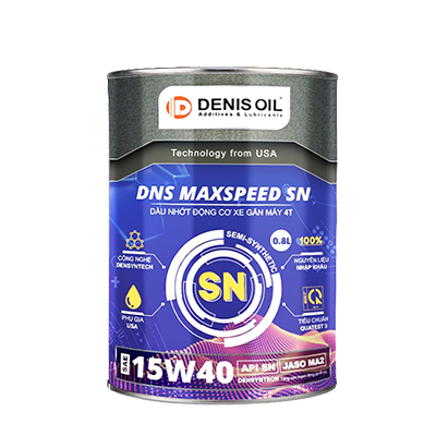 NHỚT XE SỐ - DNS MAXSPEED SN 0.8 L