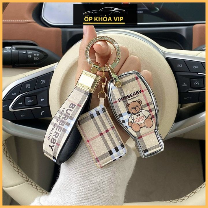 Ốp chìa khóa Mercedes họa tiết cao cấp GUCCI,BBR,DIOR các dòng xe Mec mẫu Ben Z: C200 S-Class GLC260, GLK300 đời cũ 2018